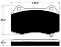 Porterfield Brake Pads for 2004 NISSAN SENTRA 2.5L SE-R Spec V