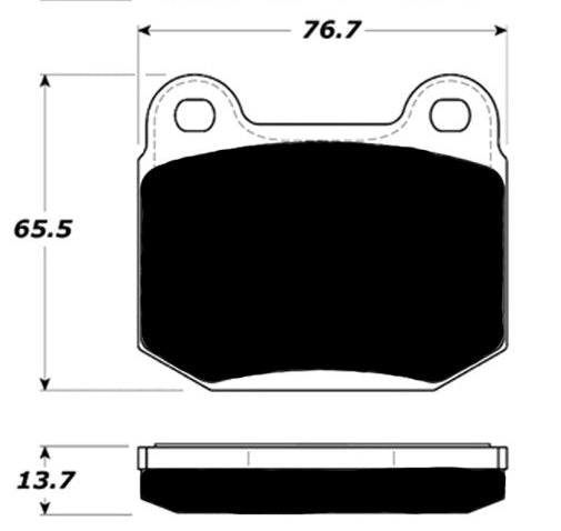 Porterfield Brake Pads for 2013 SUBARU WRX Sti