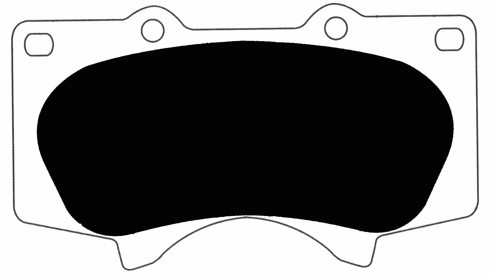 Porterfield Brake Pads for 2005 TOYOTA 4RUNNER