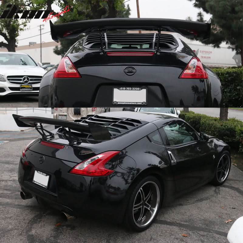 2009-2020 Nissan 370Z 57" Wide JDM Carbon Fiber CF Rear Trunk Spoiler
