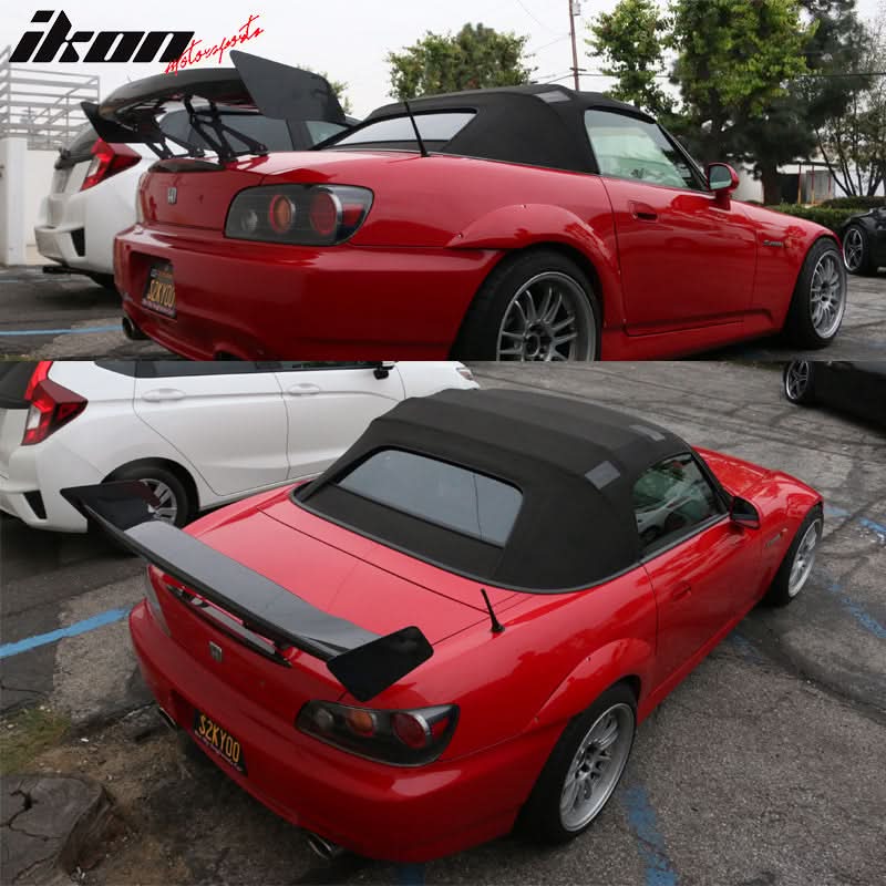 2000-2009 Honda S2000 57" Wide JDM Racing Trunk Spoiler Carbon Fiber