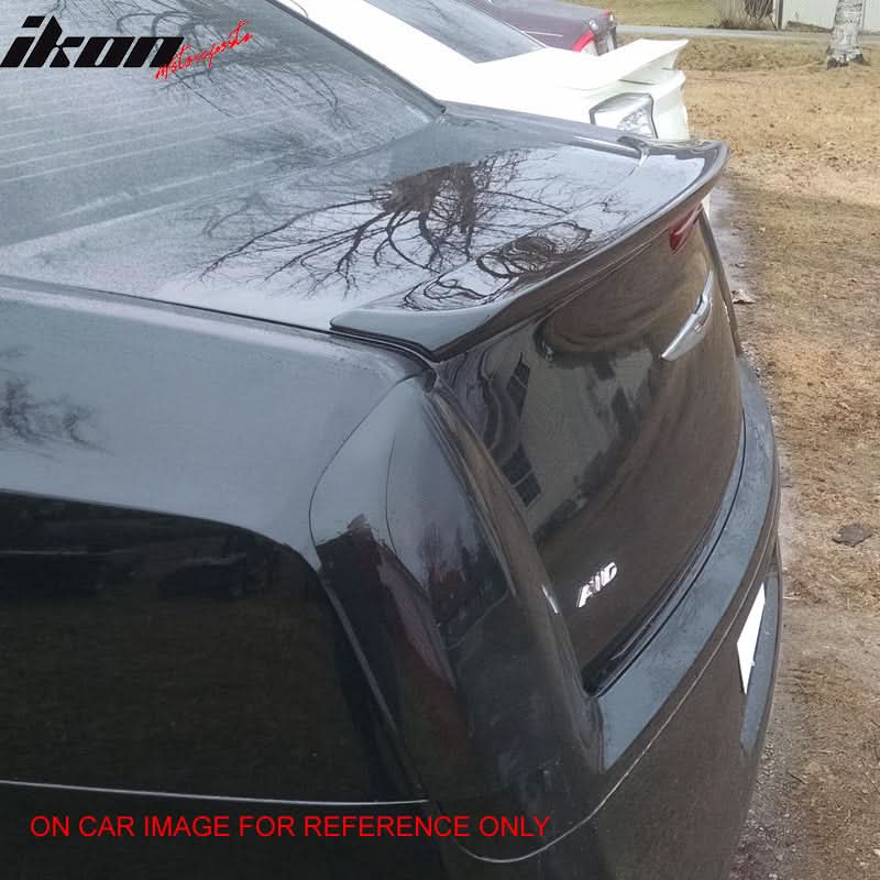 2011-2023 Chrysler 300 Painted #PX8 Black Rear Spoiler Wing ABS