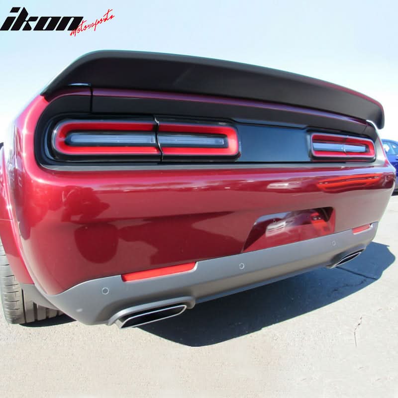 2008-2023 Dodge Challenger Painted Rear Trunk Spoiler Wing Lip ABS