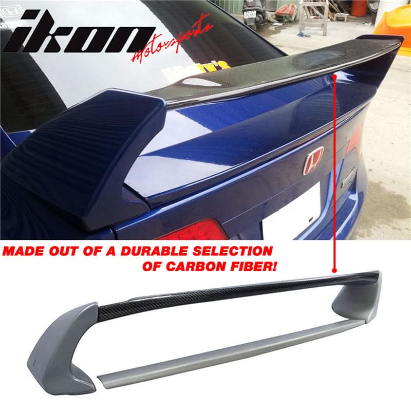 2006-2011 Honda Civic Rear Spoiler Wing Mugen Style ABS