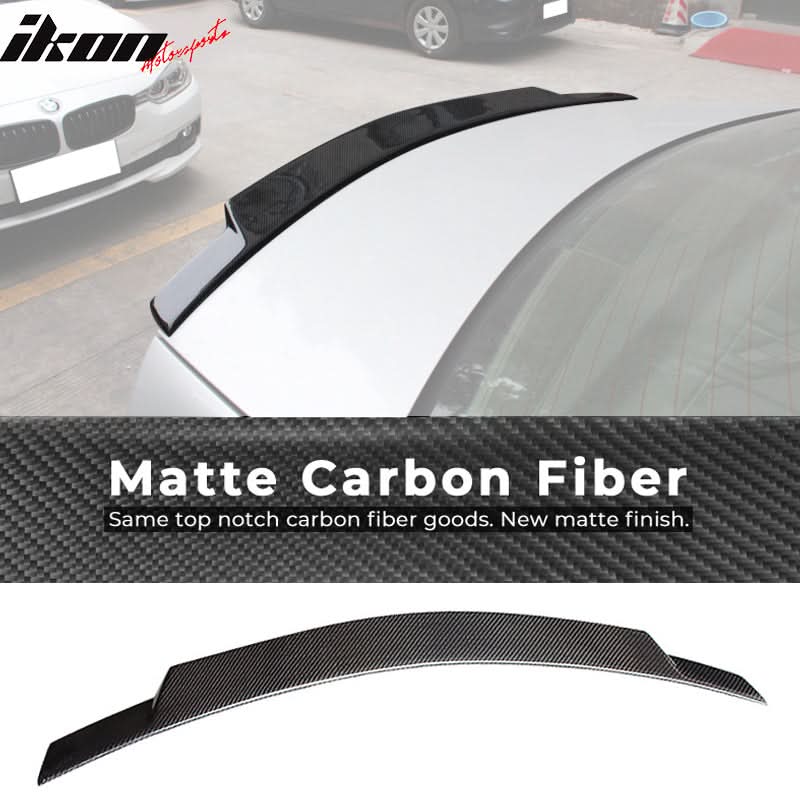 2008-2014 Benz W204 C-Class Coupe C74 Style Trunk Spoiler Carbon Fiber