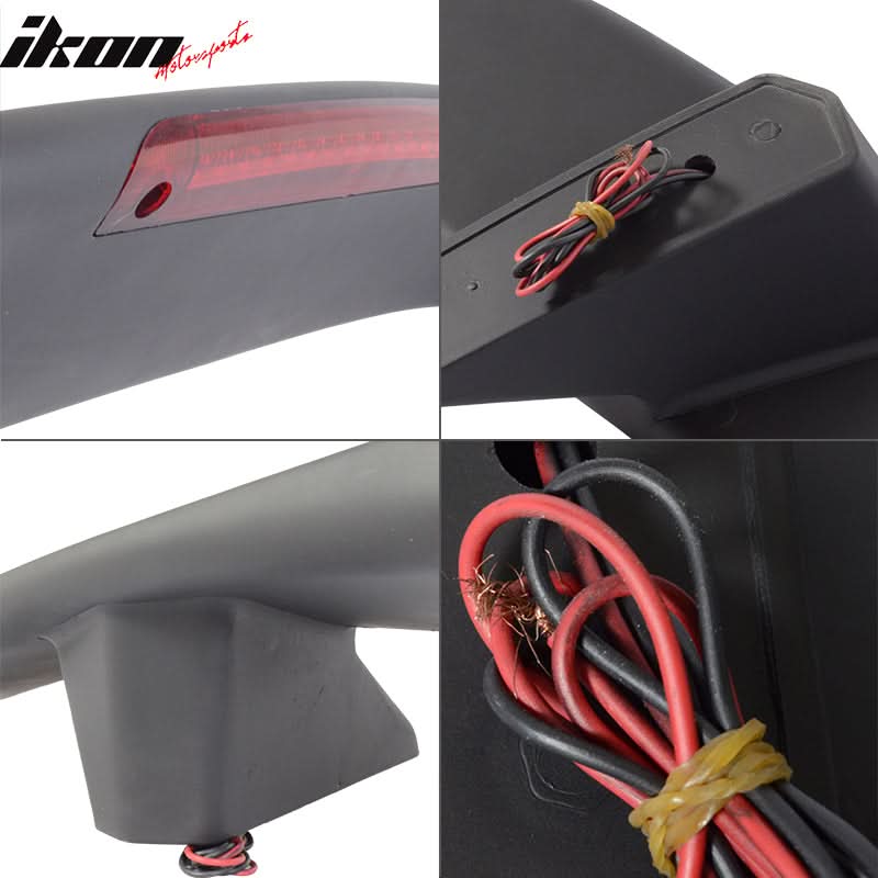 2006-15 Mazda Miata MX5 Convertible Rear Spoiler Wing LED Brake Light