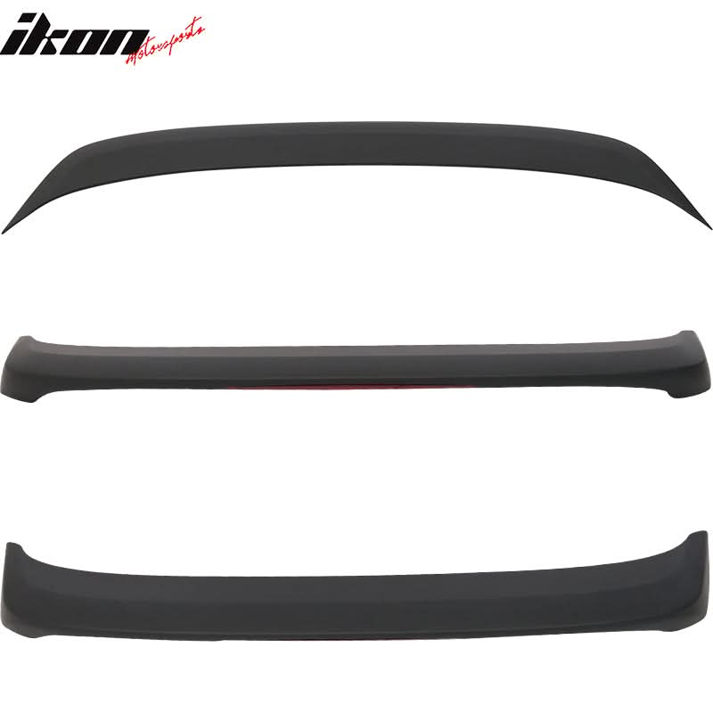 2007-2012 Nissan Altima Sedan Matte Black Rear Spoiler Wing ABS