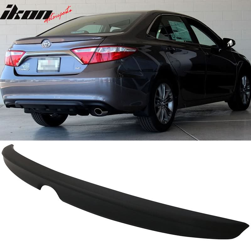 2015-2017 Toyota Camry Sedan OE Style Matte Black Rear Spoiler Wing