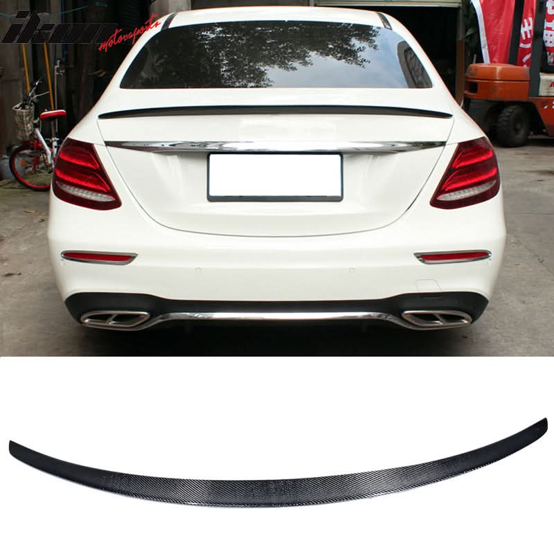 2016-2018 BENZ E-Class W213 E43 Trunk Spoiler Carbon Fiber