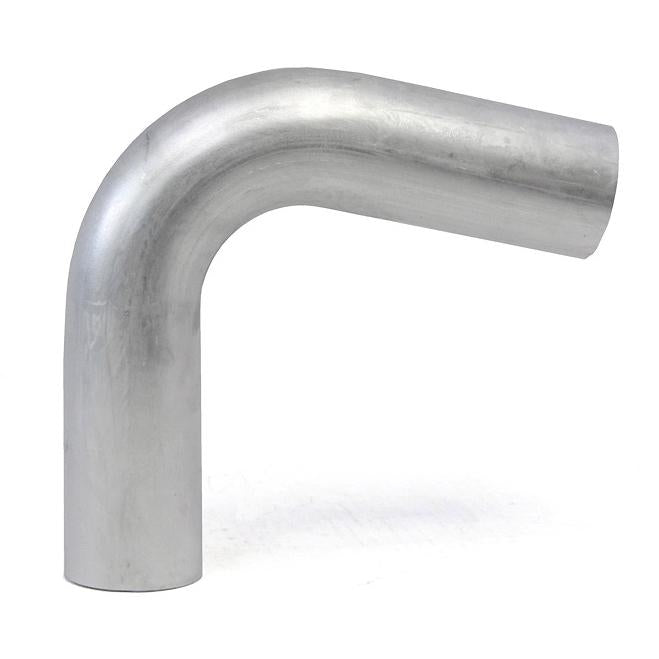 HPS Performance Products HPS 3-1/4" OD 100 Degree Bend 6061 Aluminum Elbow Pipe Tubing 16 Gauge w/ 3 1/2" CLR