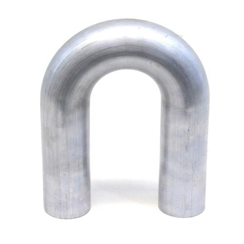 HPS Performance Products HPS 2-3/8" OD 180 Degree U Bend 6061 Aluminum Elbow Pipe Tubing 16 Gauge w/ 3-1/2" CLR