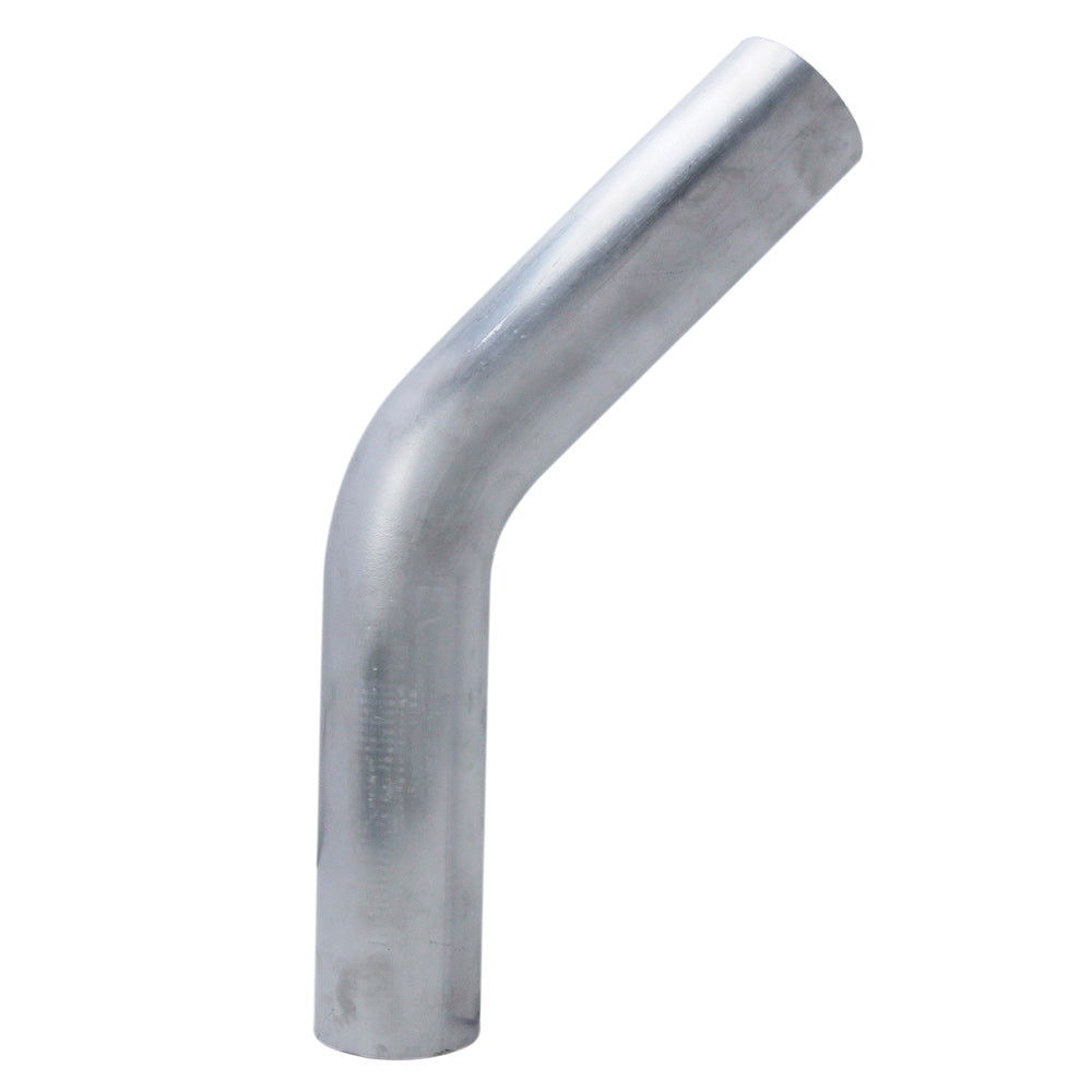 HPS Performance Products HPS 2-3/4" OD 45 Degree Bend 6061 Aluminum Elbow Pipe Tubing 16 Gauge