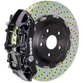 Brembo 25+ BMW X3 30 xDrive (G45) Front GT BBK 6 Piston Cast 380x34 2pc Rotor Drilled - Black 1N1.9093A1