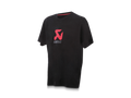 Akrapovic Mens Logo Black T-Shirt - Medium 801207