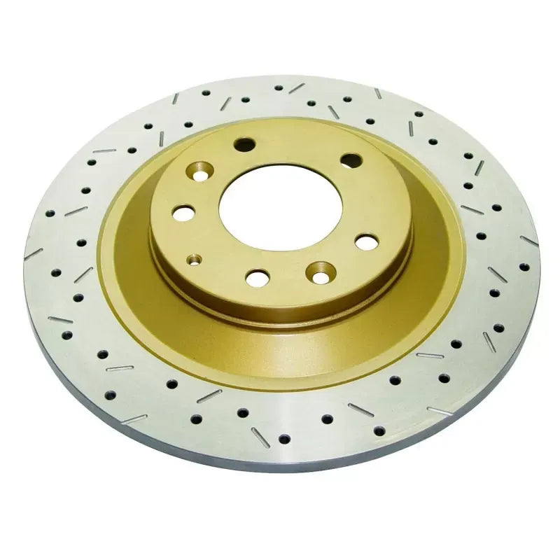 DBA Rear Drilled & Slotted 4000 Series Rotor Mazda MazdaSpeed6 05+ | MX-6 05+