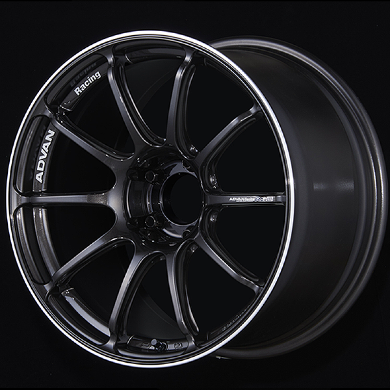 Advan RSIII 19x9.0 / +35 Offset / 5x114.3 / 73mm Bore / Black Gunmetallic and Ring YA39I35EBGR