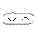 Cometic Gasket Cometic Chevrolet Gen-1 Small Block V8 Oil Pan Gasket Kit - No Dipstick Hole - Thick Front Seal C5294-NDS