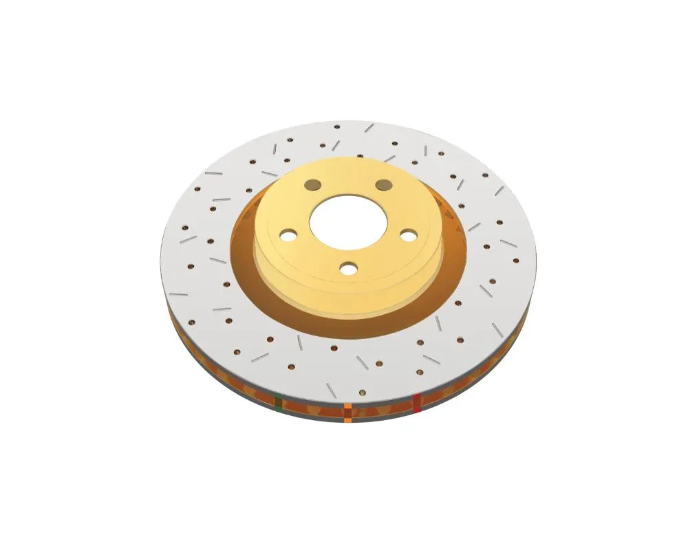 DBA 4000 Series Drilled & Slotted Rotor - Front Ford Focus ST 2013-2017