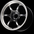 Advan RG-D2 17x7.5 / +30 Offset / 4x98 / 58mm Bore / Machining and Racing Hyper Black YAT7F30SHB