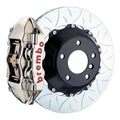 Brembo 16-21 Land Cruiser Rear GTR BBK 4 Piston Billet 380x28 2pc Rotor Slotted Type3- Nickel 2P3.9051AR