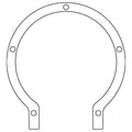 Cometic Gasket Cometic Ford 59A Flathead V8 .015in Fiber Timing Cover Gasket C15134