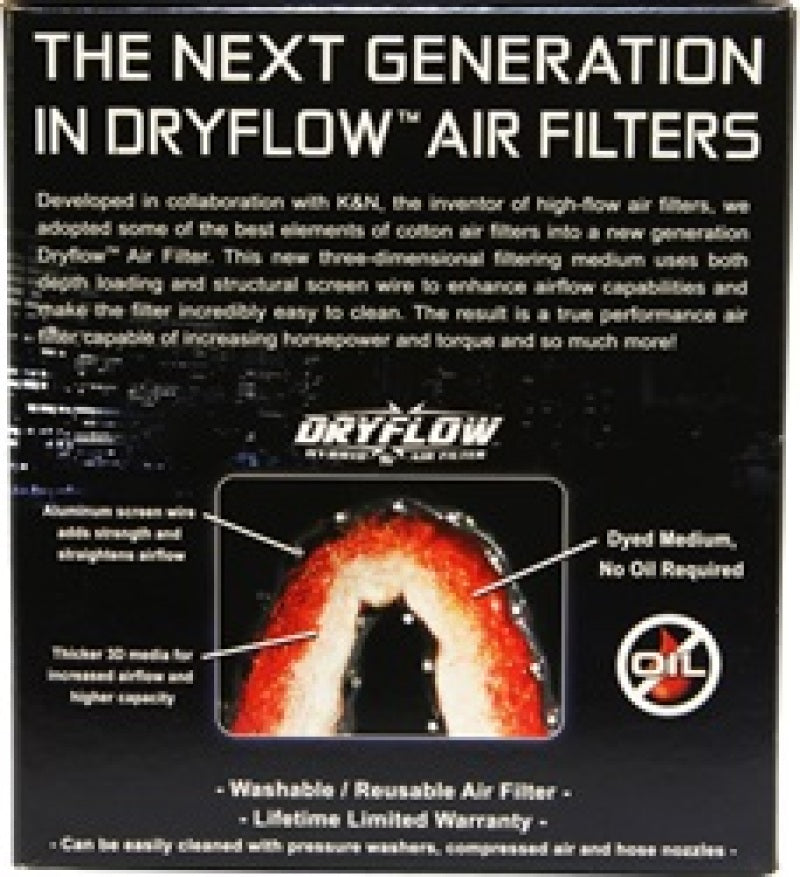 AEM Induction AEM 5.5in Base OD x 4.75in Top OD x 5in Height Conical DryFlow Air Filter 21-202DOSK