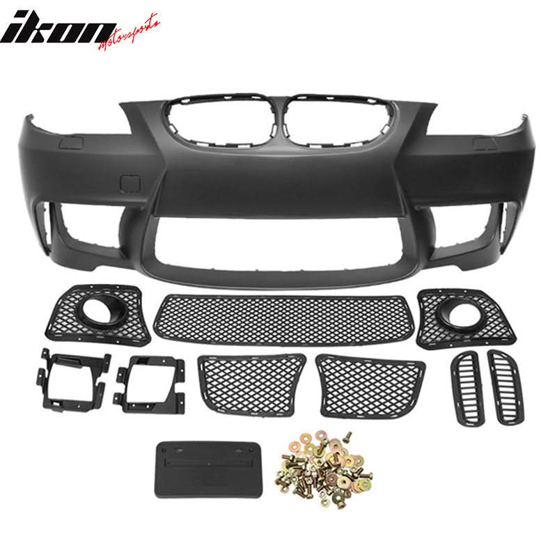 2004-2010 BMW E60 5-Series 1M Style Front Bumper Cover Conversion PP