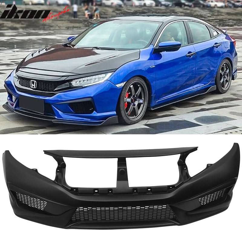 2016-2021 Honda Civic Gen X Concept Front & Rear Bumper Conversion PP
