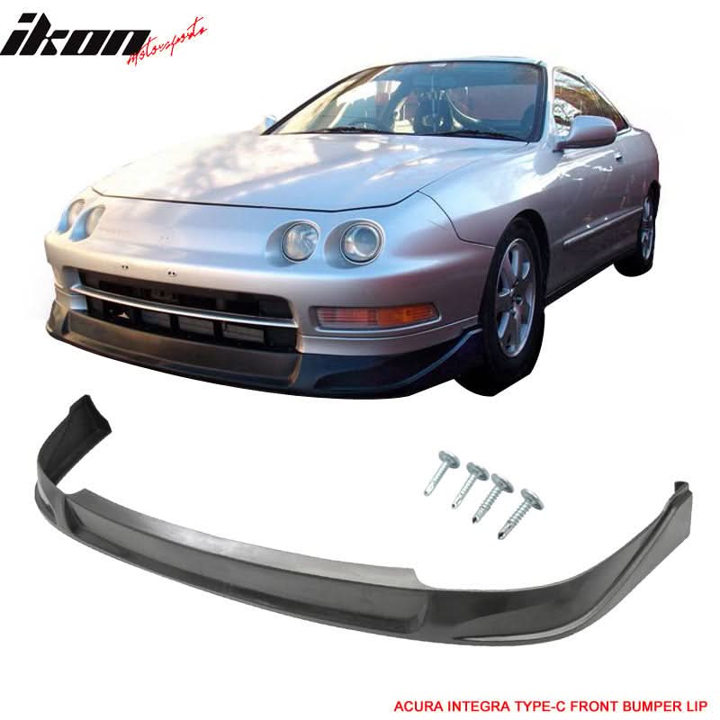Fits 94-97 Acuraintegra Coupe CONCEPT Front Lip + T-R ABS Rear Lip PU
