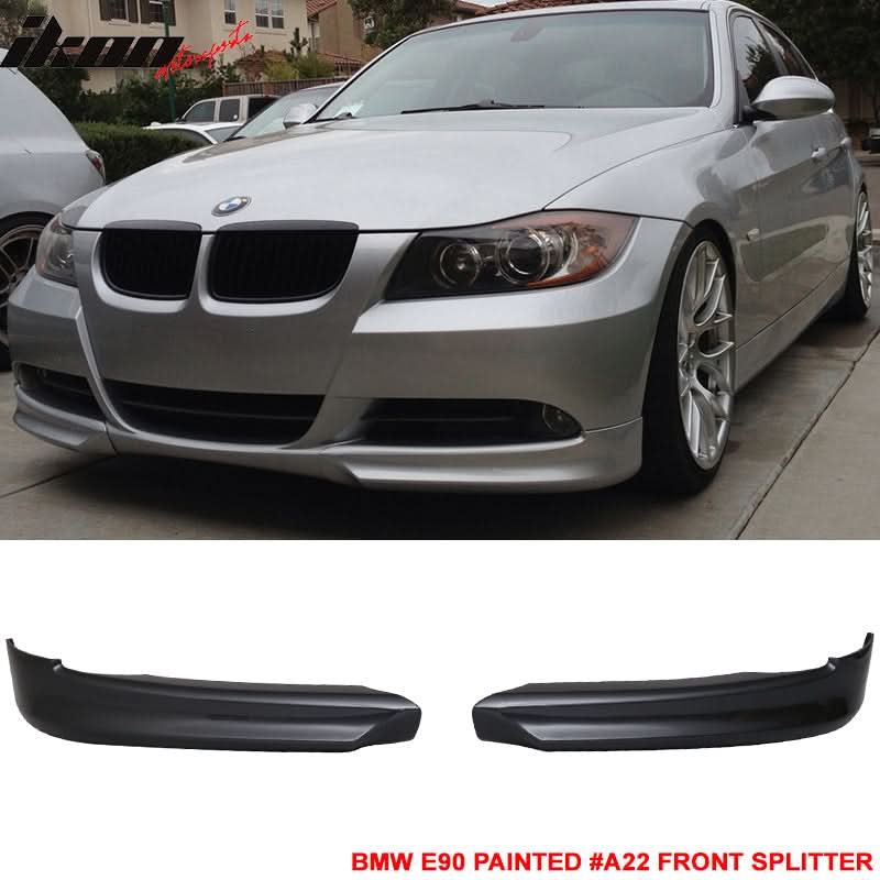 2006-2008 BMW E90 OE Style Front Bumper Splitter Lip Spoiler  PP