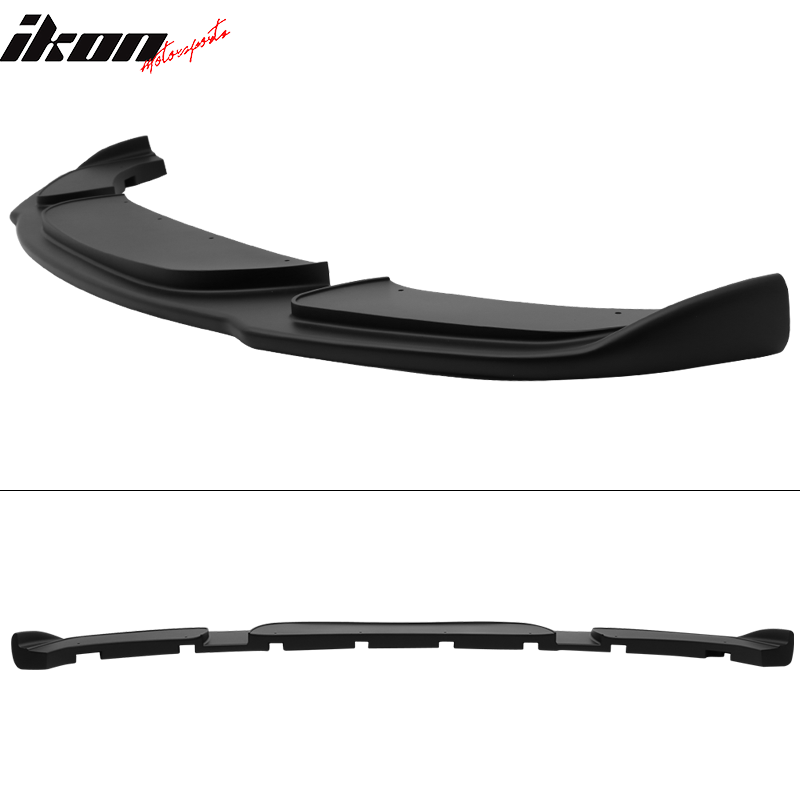 2011-2016 BMW F10 528i 550i 535i Msport Matte Black Front Lip Spoiler