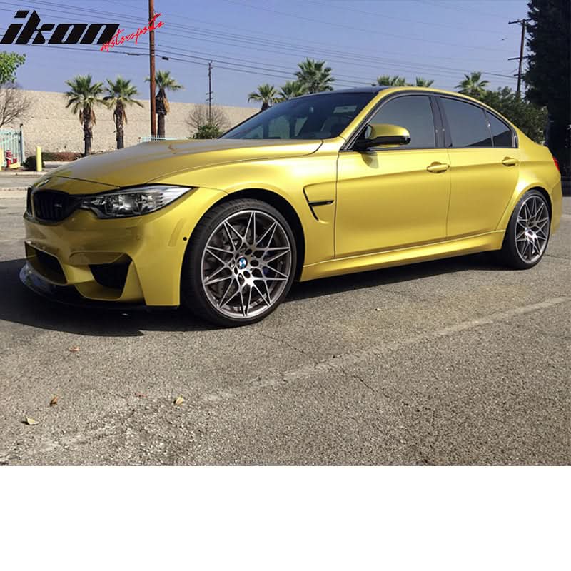 2015-2020 BMW F80 M3 F82 M4 GT Style PU Front Bumper Chin Lip Spoiler
