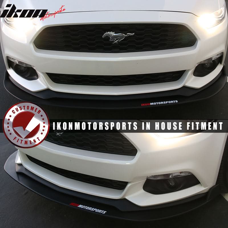 2015-2017 Ford Mustang Front Bumper Lip Spoiler PP