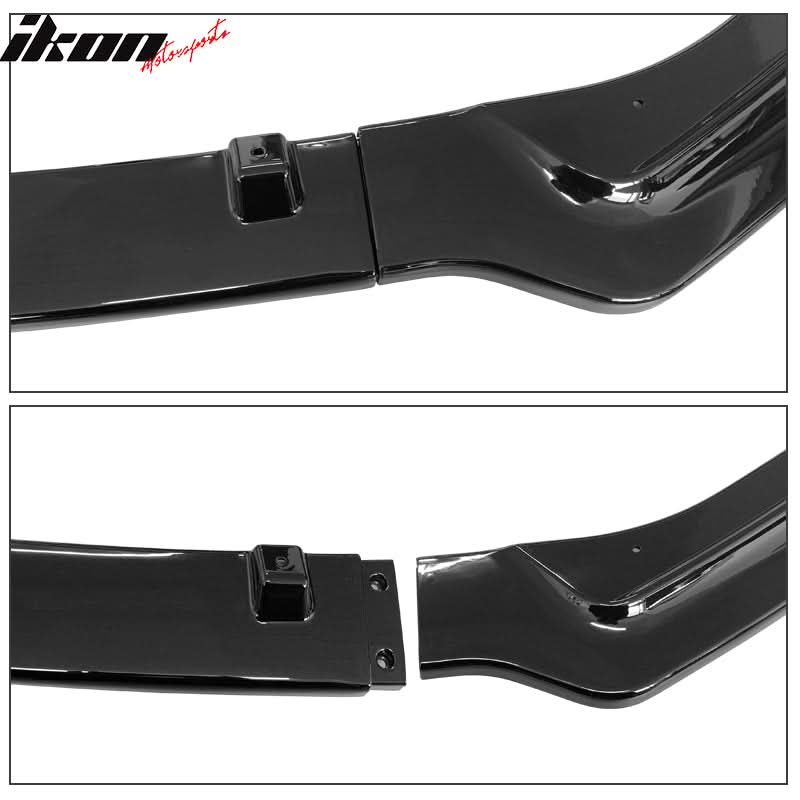 2018-2022 Infiniti Q50 Base Front Bumper Lip Chin Spoiler PP 3PC
