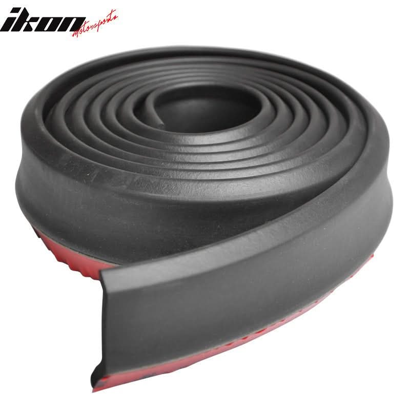 100" Front Bumper Lip Splitter Chin Side Spoiler Trim Rubber Foam