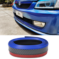 Universal Front Bumper Lip Splitter Chin Spoiler Side Skirt PVC