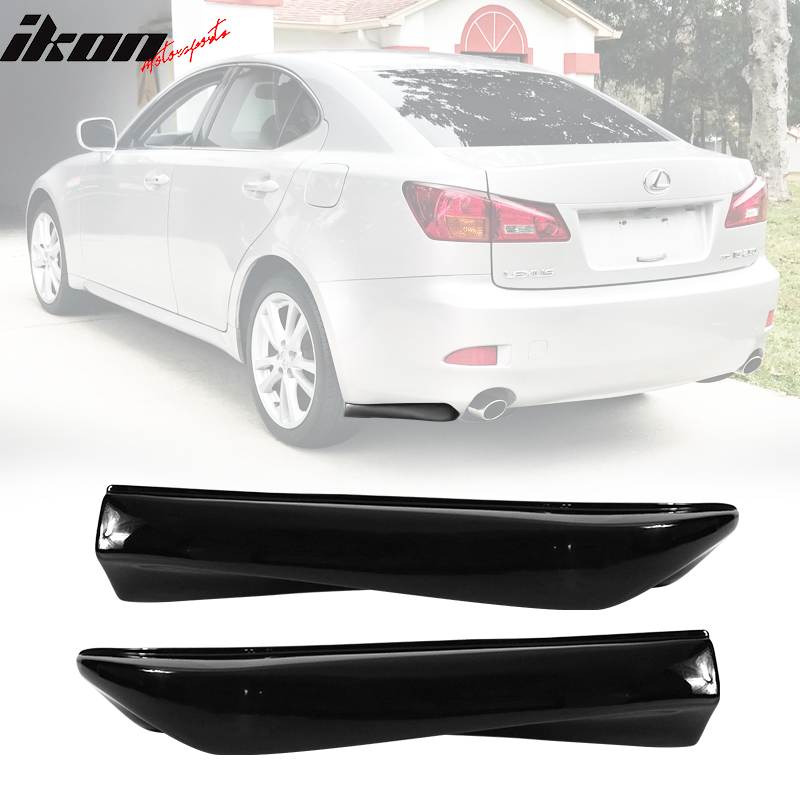 2006-2013 Lexus IS250 IS350 Base Sedan IKON Style Rear Bumper Lip PP