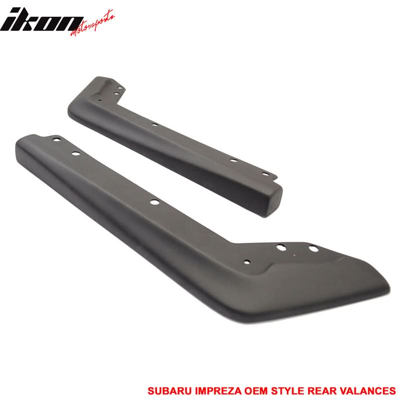 2015-2021 Subaru WRX STI Style Unpainted Rear Spat Valance Lip ABS