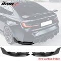 2021-2024 BMW G80 M3 MP Style Gloss Black Rear Bumper Lip Dry CF