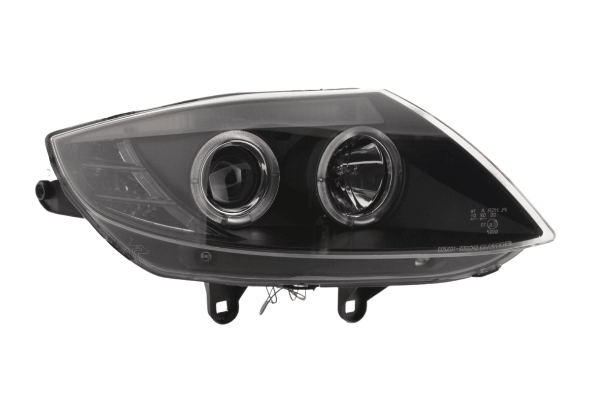 BMW Z4 E85 E86 Type Z4 Black Headlight Set (2003-2008)