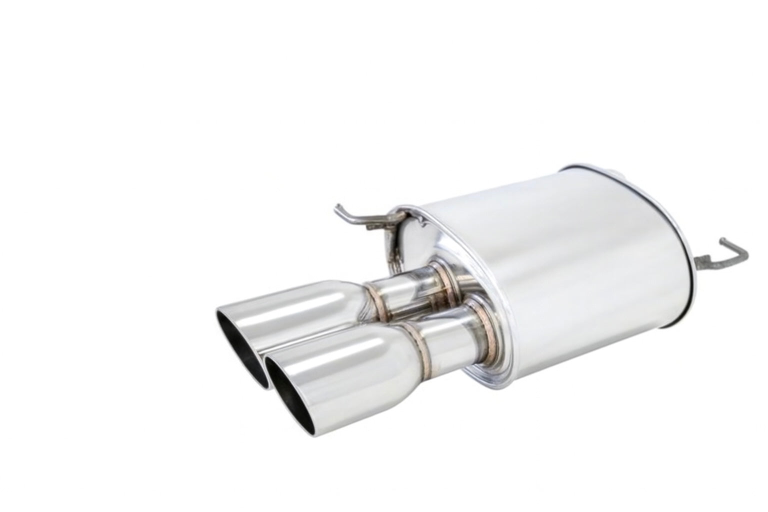 Megan Racing Axle-Back Exhaust for 2012+ BMW F12/13 650i 2Dr Stainless Roll Quad Tips