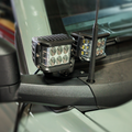 Cali Raised LED Cali Raised 2021+ Ford Raptor Ditch Light Mount Kit - 2 3X2 18W Led Pods/2 3X2 18W Amber Led Pods CR4027