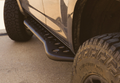 Cali Raised LED Cali Raised 03-09 Toyota 4Runner Step Ed Bolt On Rock Sliders - No Kick Out/RawFiller Plate/Pwdr CR2732