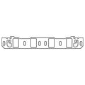 Cometic Gasket Cometic Ford Windsor .060in Fiber Intake Mani Gskt Set-1.400in x 2.250in Rectangle Port C15649-060