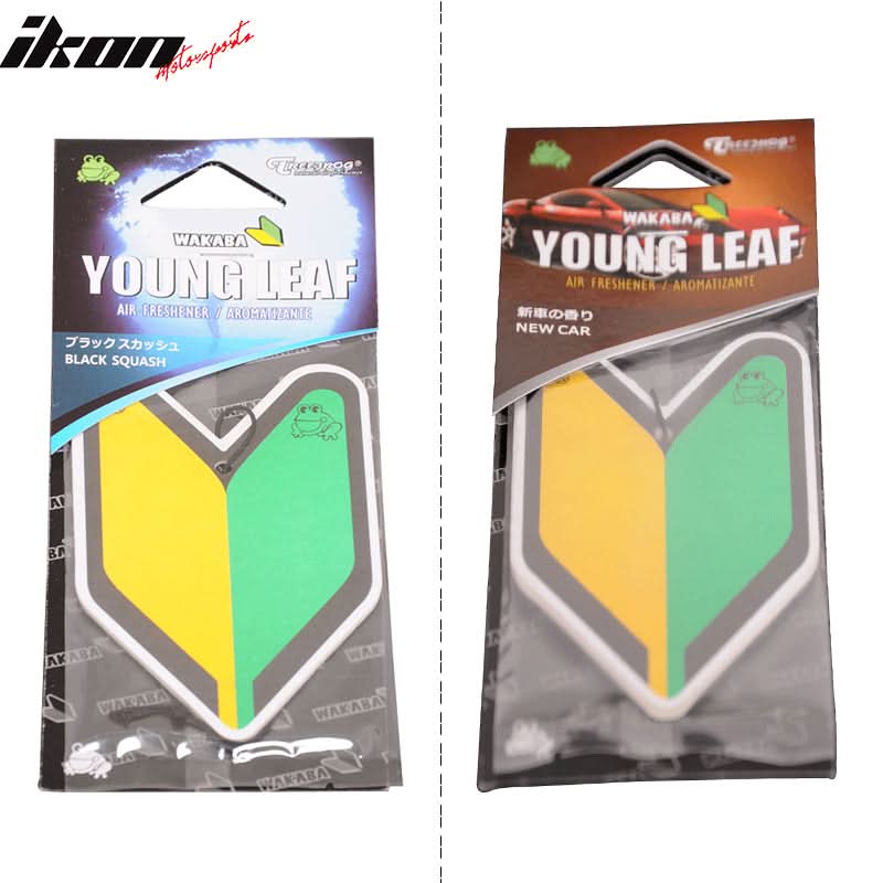 Young Leaf Air Freshener Squash New Car Scent Car Auto Home Office