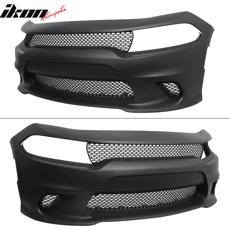 Front Bumper Kit for Dodge Charger 2015-2023 SRT Hellcat Conversion PP