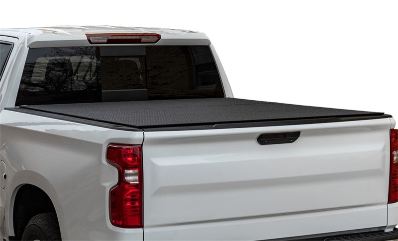 Access LOMAX Professional Series Tri-Fold Cover 07-19 Toyota Tundra 5ft 6in Bed (w/Deck Rail) B0050059