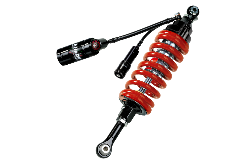 Bitubo Suspension Bitubo CLU3 Monoshock Adjustable: Hydraulic Spring Preload, Reb., Double Comp., Length, Red Spring S0090CLU31