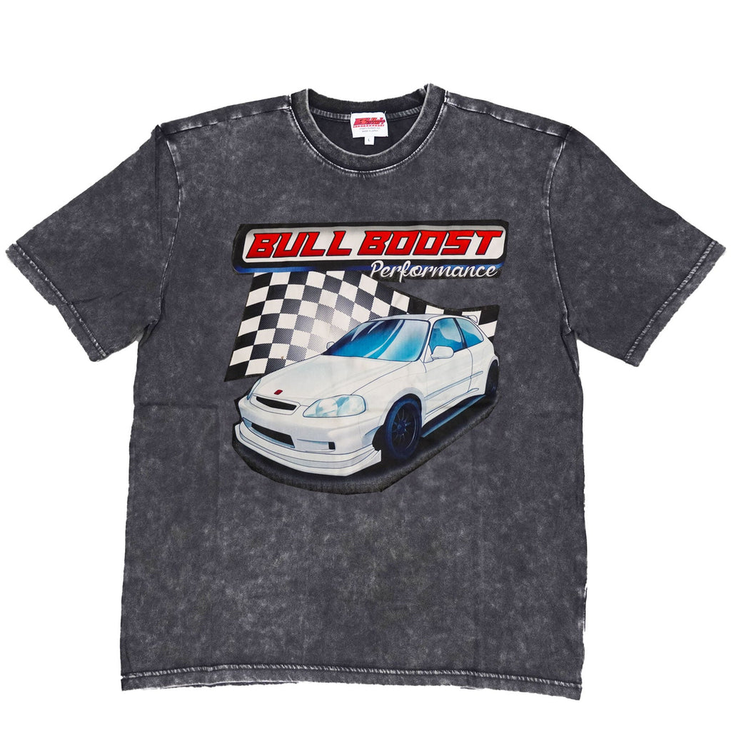 Bull Boost Performance Premium Automotive Cotton Crew Tee Shirts