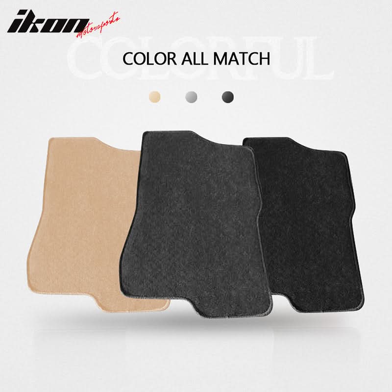 Car Floor Mat for 1999-2006 Chevrolet Silverado 1500 Crew Cab Gray